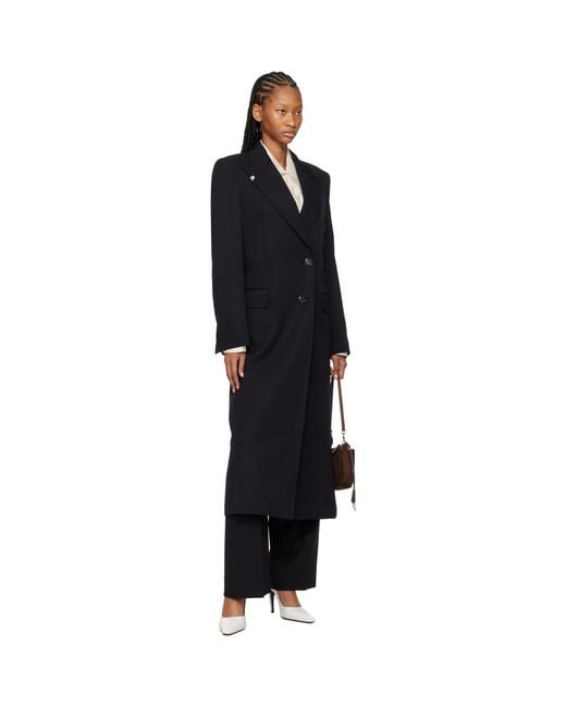 Our Legacy Black Manta Coat