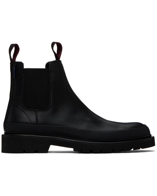 PS by Paul Smith Black Geyser Chelsea Boots for men