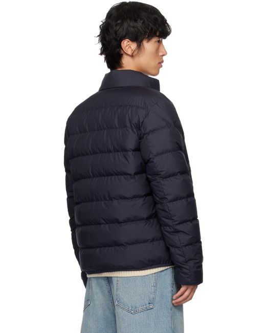 Moncler Blue Baudinet Down Jacket for men