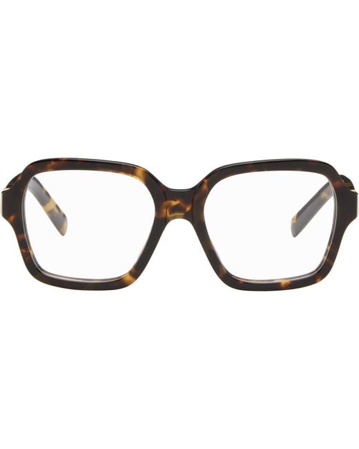 Miu Miu Black Square Glasses
