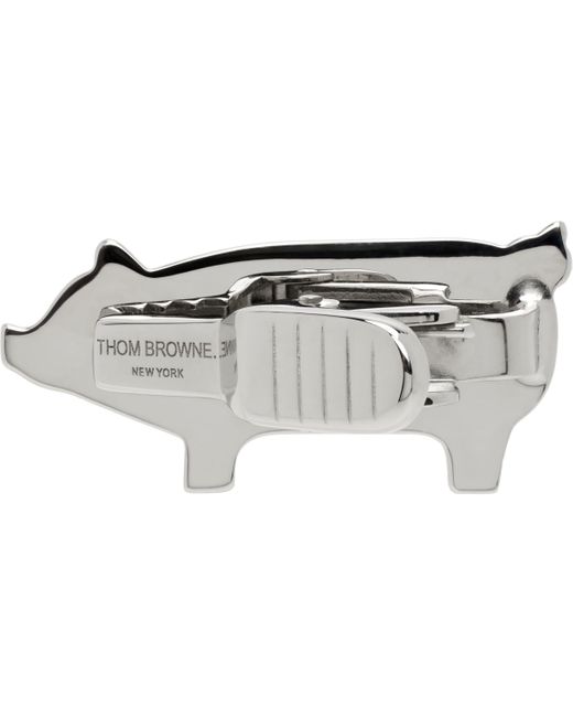 【関税込み】Thom Browne シルバー Pig タイバー STERLING SILVER PIG TIE BAR | Thom Browne
