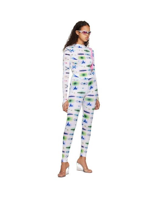 Maisie Wilen Blue Body Shop leggings