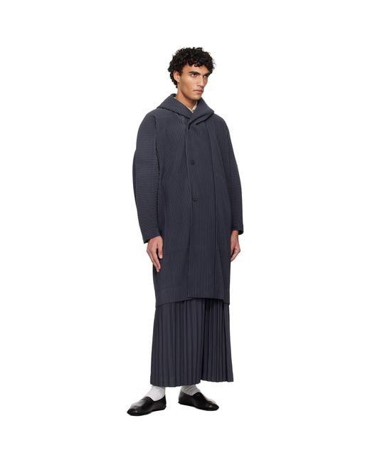 Homme Plissé Issey Miyake Black Monthly Colors December Trousers for men