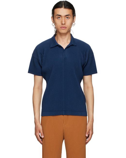 Homme plissé issey miyake polo Clearance