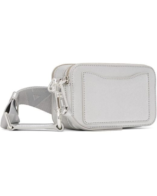The Marc Jacobs The Snapshot DTM White in Saffiano Leather with