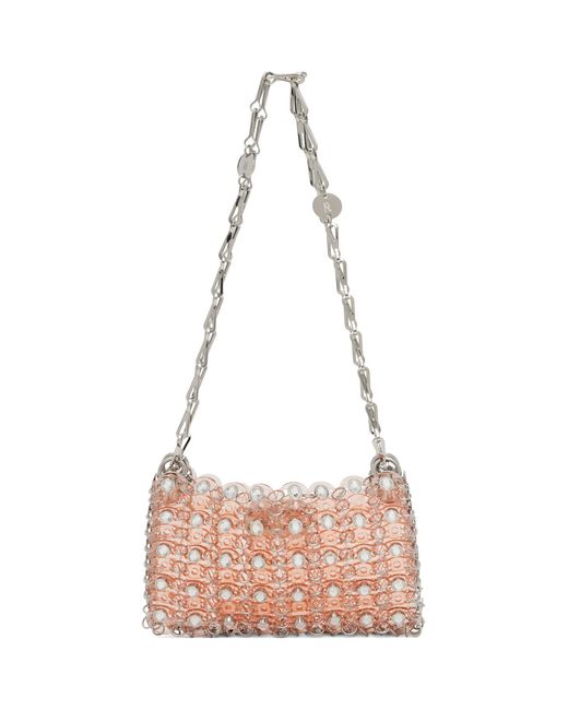 Rabanne Pink 1969 Nano Shoulder Bag
