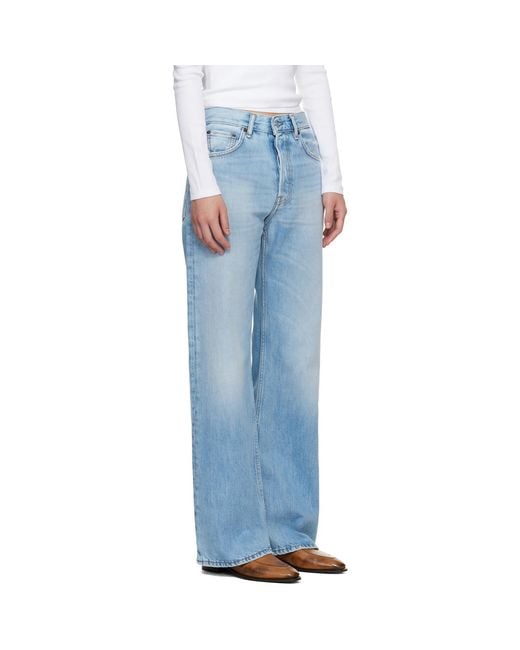 Acne Blue 2021F Regular Fit Jeans