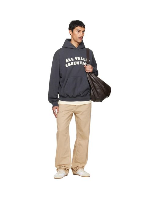 Fear Of God Blue 90S Hoodie for men