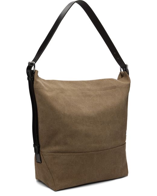 Cabas Brun À Anse De Style Ceinture Lemaire en coloris Brown