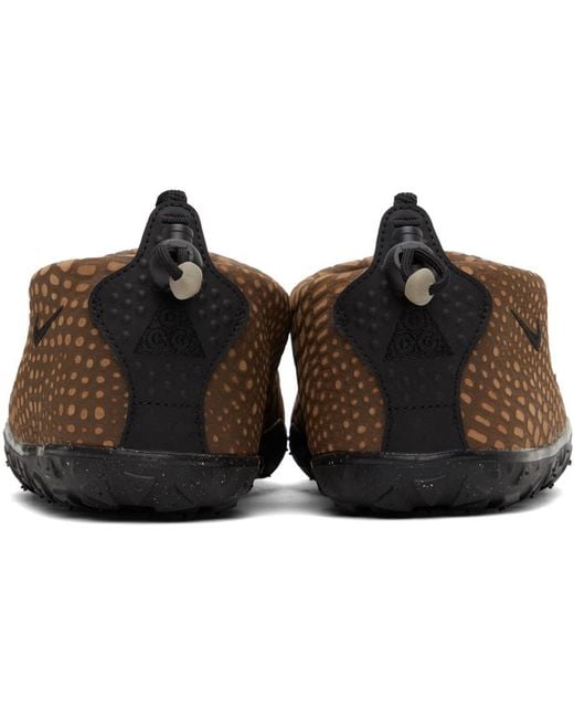 Nike Black Brown Acg Moc Slippers