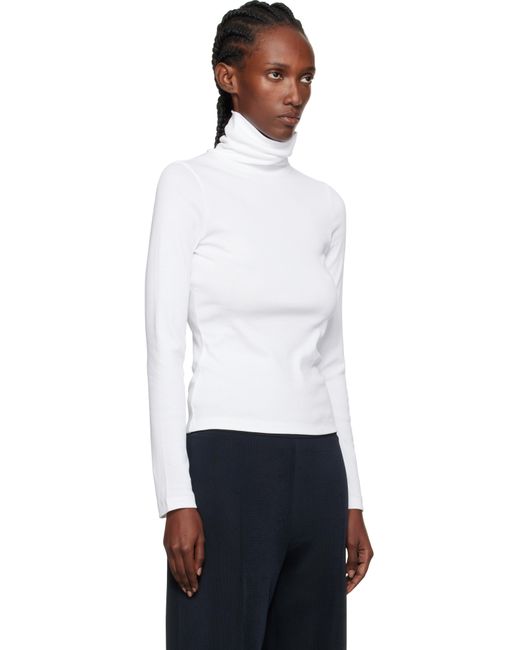Flore Flore White Dinah Turtleneck