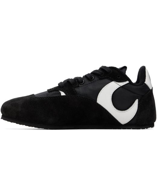 MARINE SERRE Black Ms Rise Iii Sneakers
