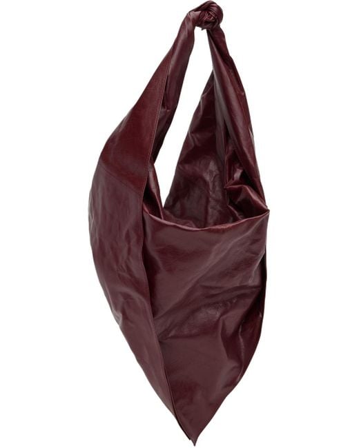 Bottega Veneta Multicolor Burgundy Foulard Bag