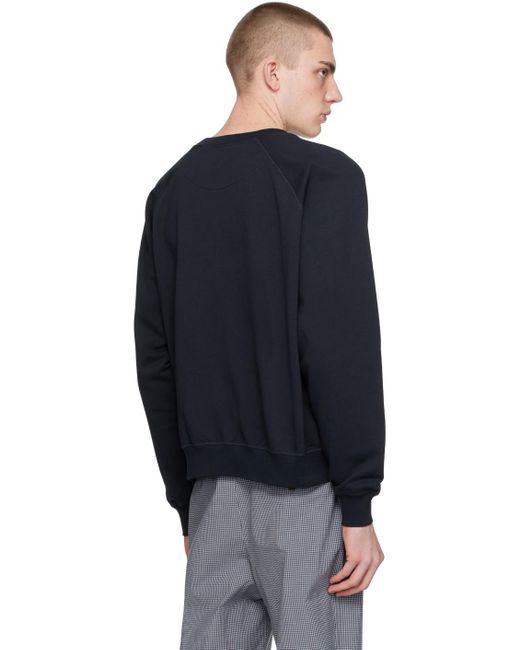 Vivienne Westwood Black Raglan Sweatshirt for men