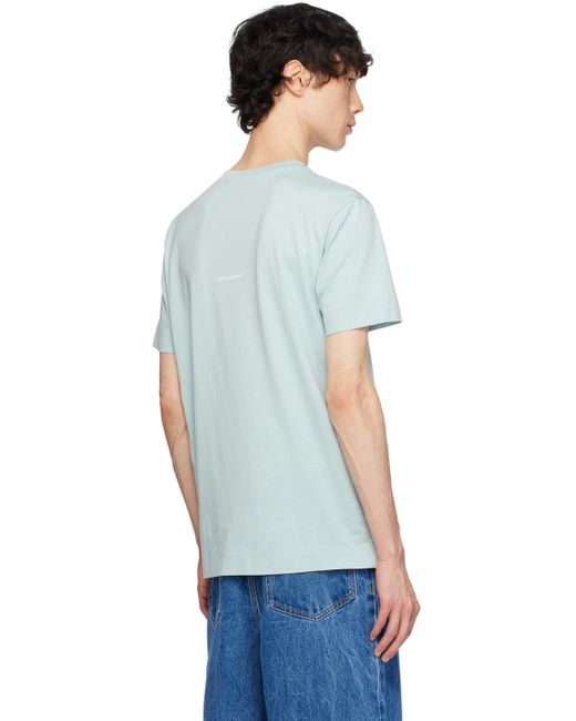Givenchy Multicolor Blue Embroidered T-shirt for men