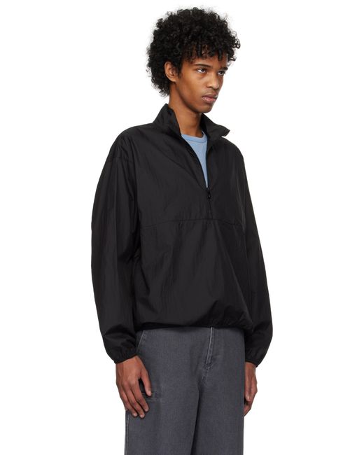 LE17SEPTEMBRE Black Re-Nylon Anorak for men