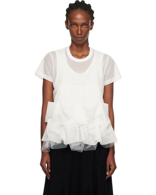 Tao Comme Des Garçons Black Tiered T-Shirt