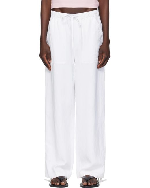 Rag & Bone Black Adina Beach Trousers
