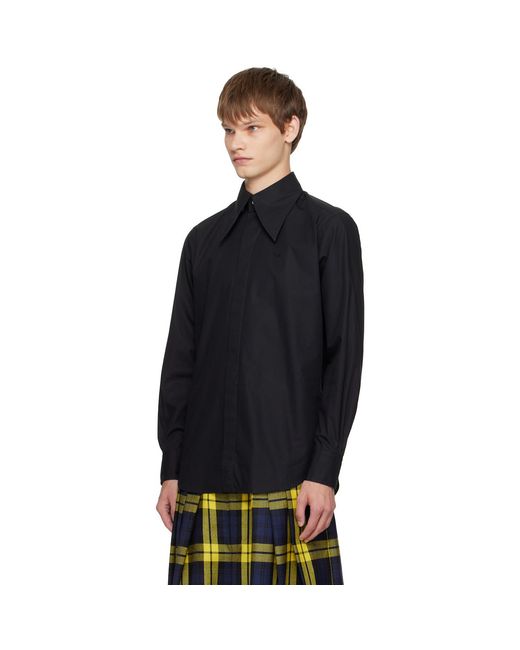 Vivienne Westwood Black Tuxedo Shirt for men