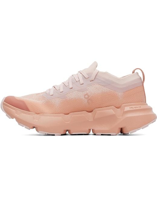 On Shoes Pink Cloudsoma Sneakers
