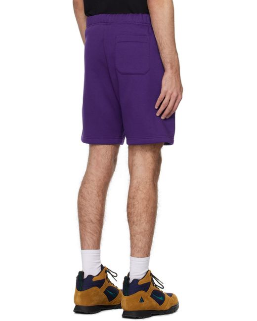 Carhartt Purple Chase Shorts for men