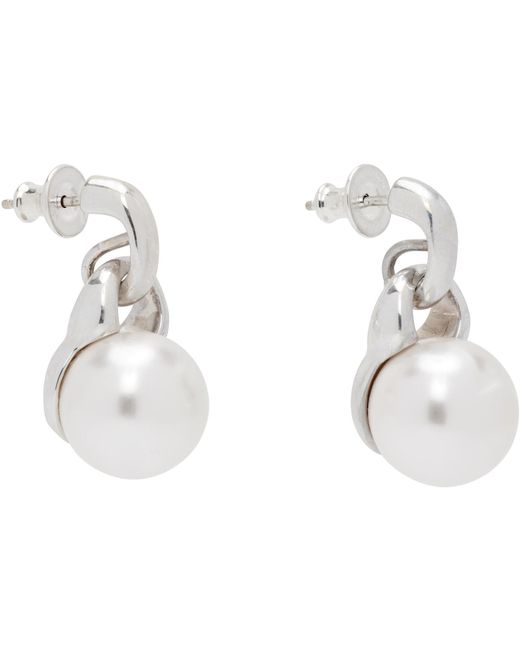 Sophie Buhai White Everyday Faux-Pearl Earrings