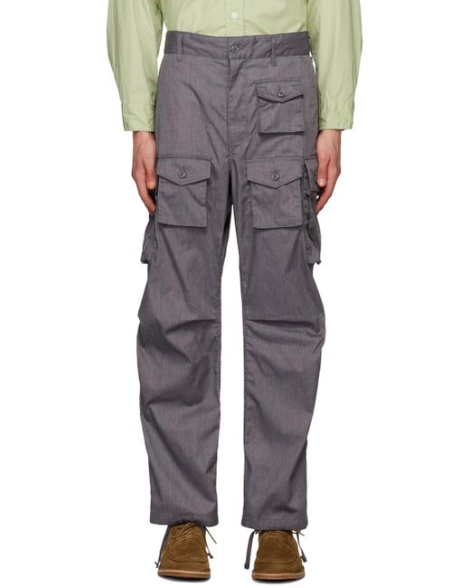 Engineered Garments Multicolor Gray Bellows Pockets Cargo Pants for men