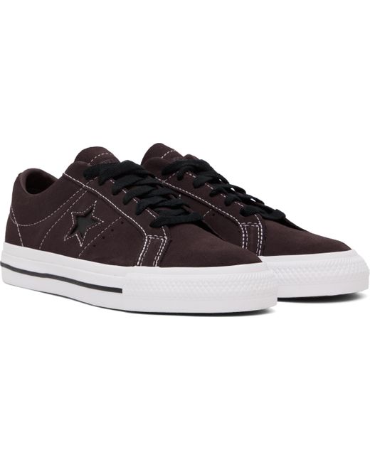 Baskets Basses One Star Pro Bourgogne À Semelle Cons Converse pour homme en coloris Black