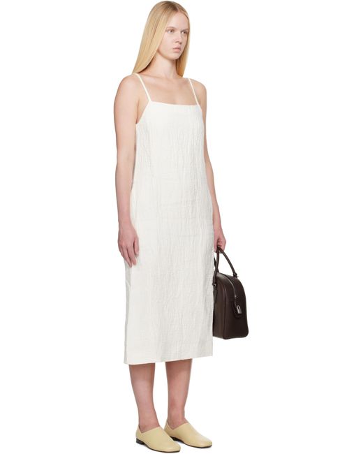 Studio Nicholson Black Off- Danae Midi Dress