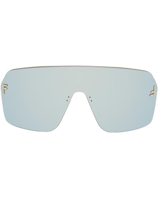 Fendi Black Gold First Crystal Sunglasses