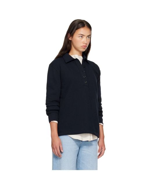 Citizens of Humanity Black Vintage Polo