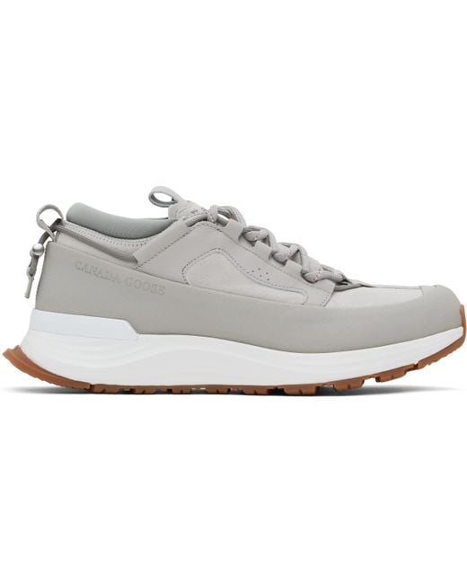 Canada Goose Black Glacier Trail Sneakers for men
