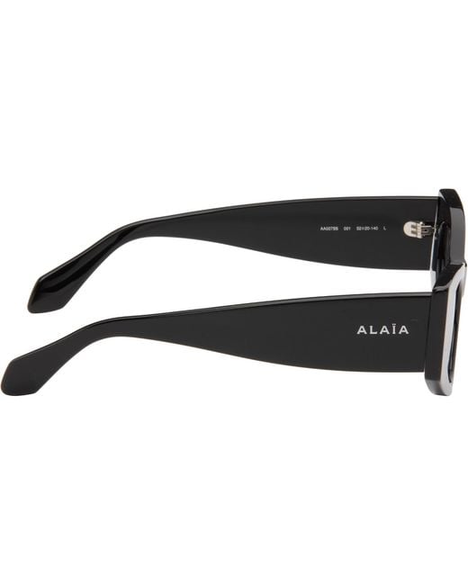 Alaïa Gray Cat Eye Sunglasses