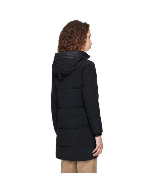Canada Goose Black Tonal Disc Louise Down Parka
