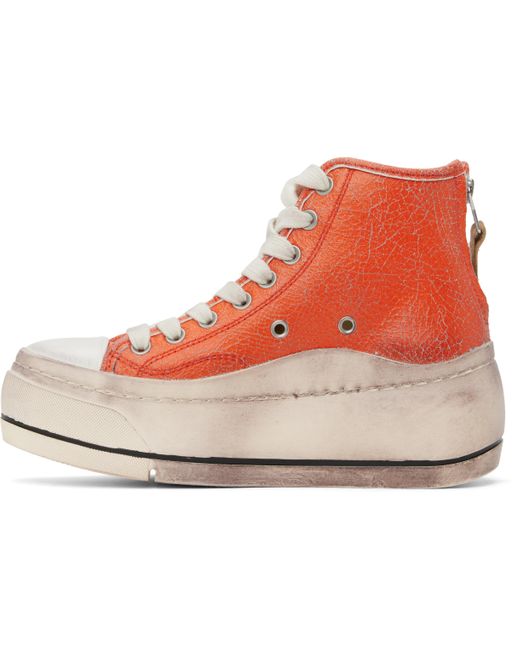 R13 Black Kurt High Top Sneakers