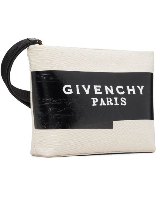Givenchy Black Tape' Pouch