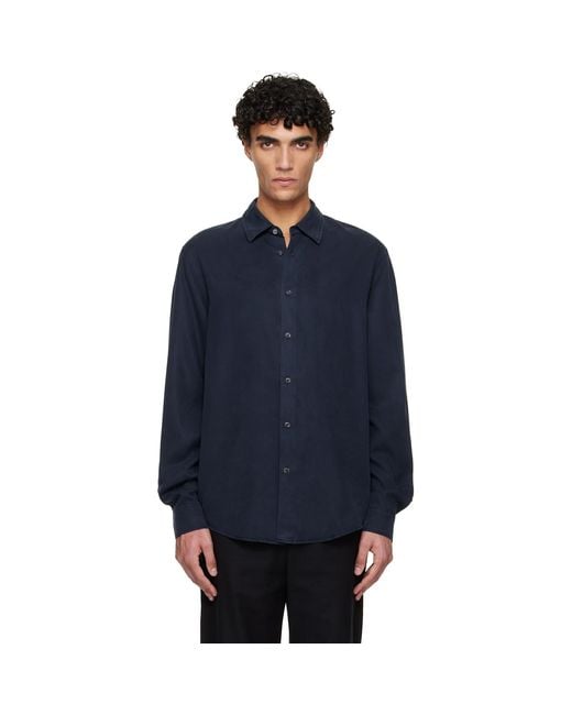 Hope Blue Regular Fit Shirt for men