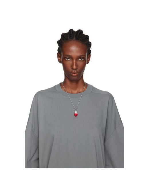 OTTOLINGER Metallic Dipped Pearl Chain Necklace