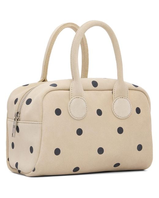 MARGE SHERWOOD Natural Soft Bowling Bag