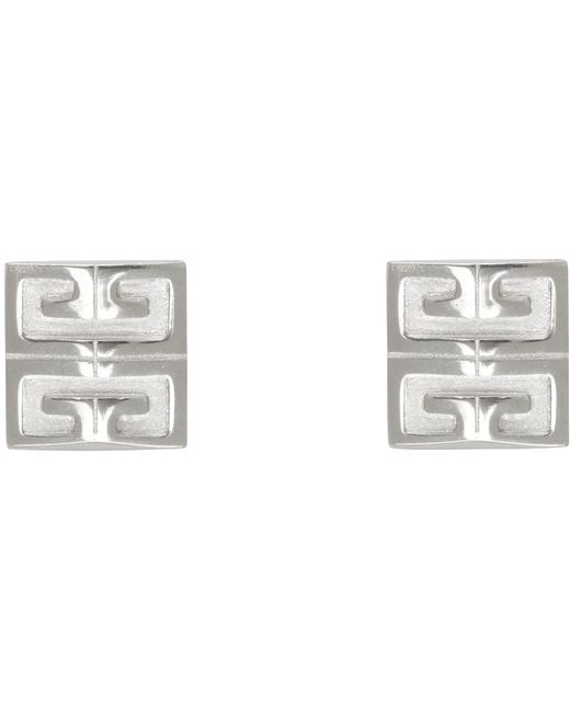 Givenchy Black Silver 4g Earrings