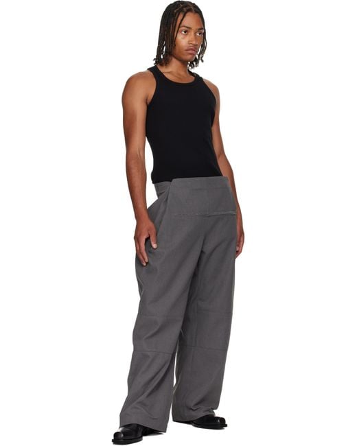 Jean Paul Gaultier Black 'The Piercing' Tank Top for men