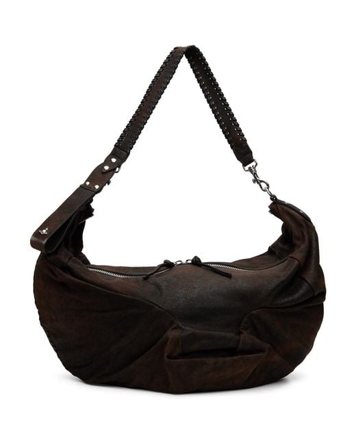 Vivienne Westwood Black Agnes Large Shoulder Bag for men