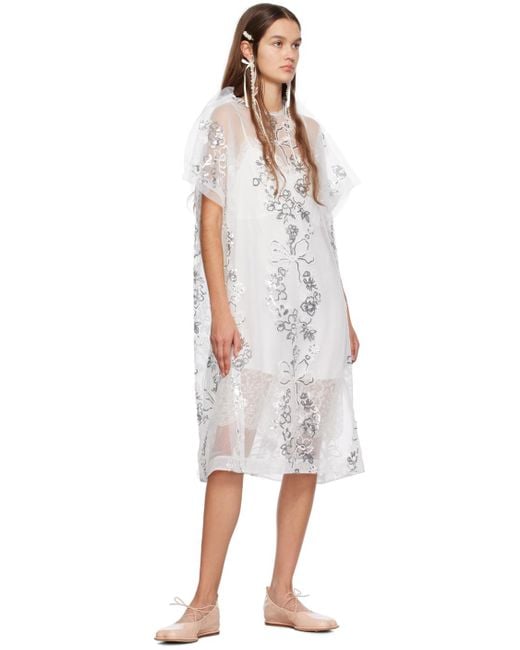 Simone Rocha Black Pink Heart Toe Ballerina Flats