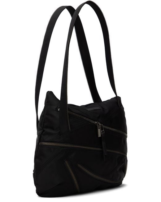 【ADERERROR】Small Tote Bag Black Adererror Zip Tote in Black for Men | Lyst