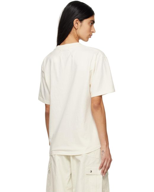 Rhude Off-white Chevron Eagle T-shirt