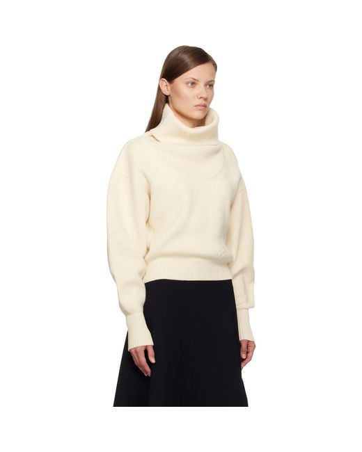 Jacquemus Black Off- 'The Pallone' Sweater