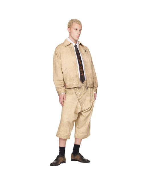 Vivienne Westwood Natural Piranha Denim Jacket for men