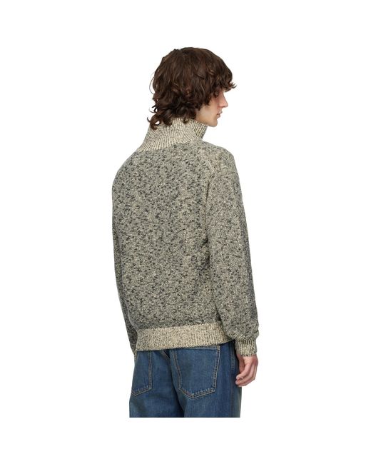 Jil Sander Multicolor Knit Track Jacket for men