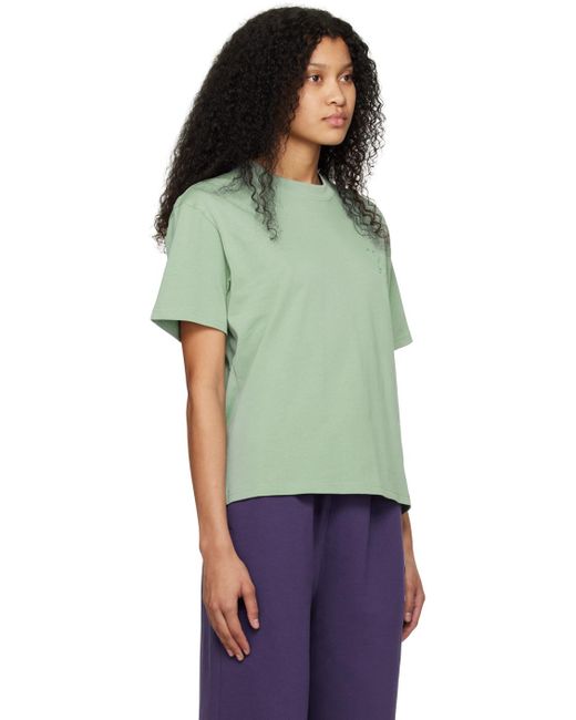 AMI Ssense Exclusive Green Ami De Cœur T-shirt