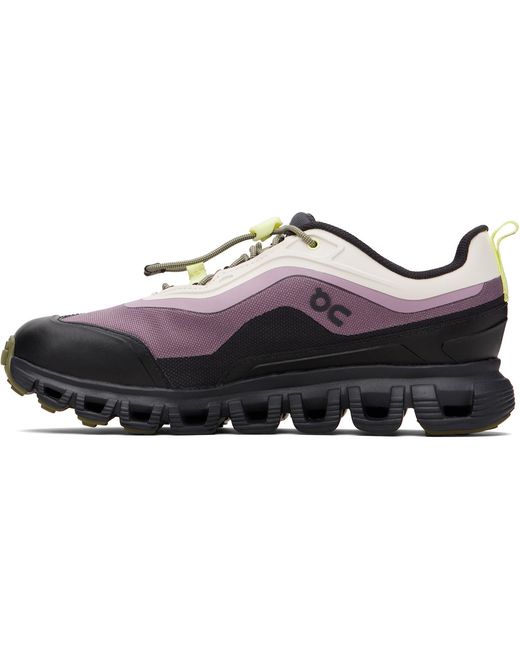 On Shoes Black Cloud 6 Geo Waterproof Sneakers